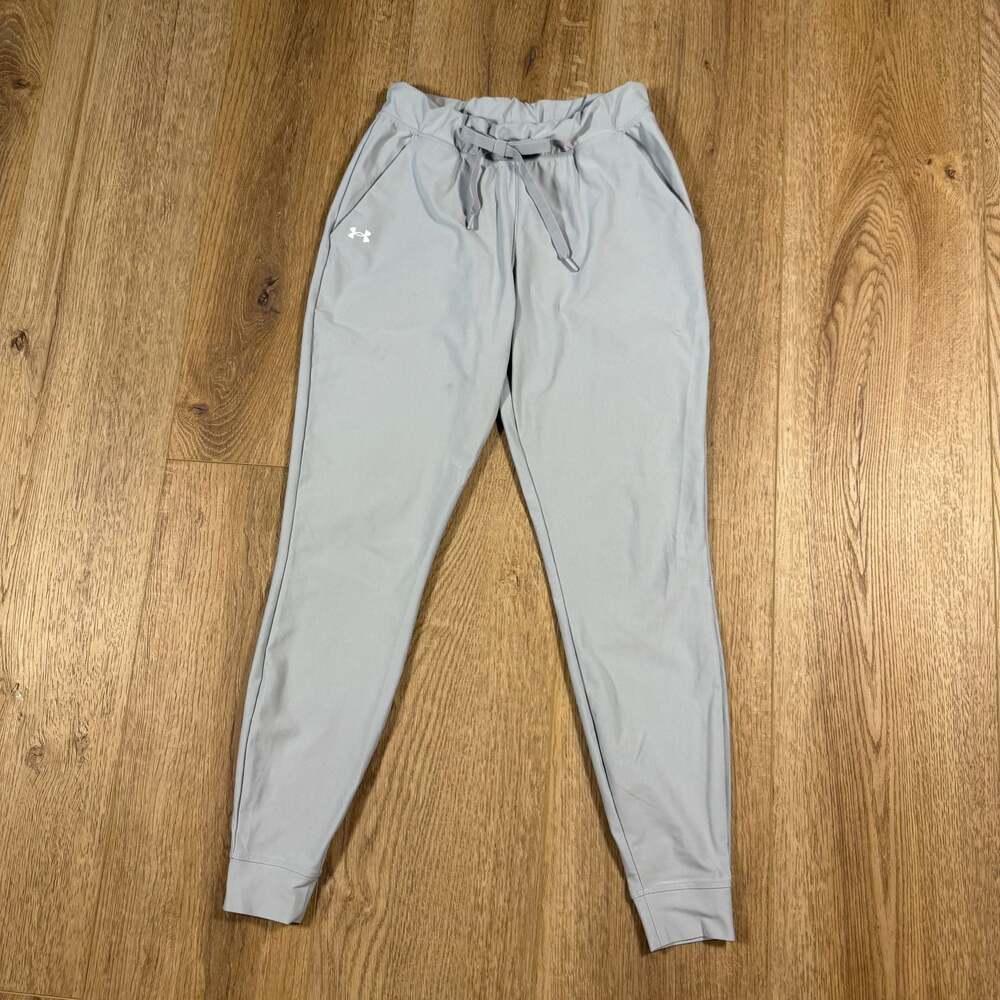 Under Armour HeatGear Armor Sport Jogger Pants Halo Gray XS - Picture 2 of 9